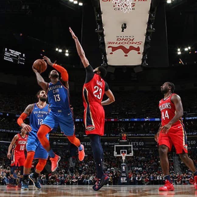 Oklahoma City Thunders And New Orleans Pelicans To Face Each Other 