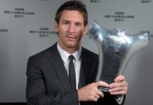Lionel Messi wins 'Forward of the Season' award