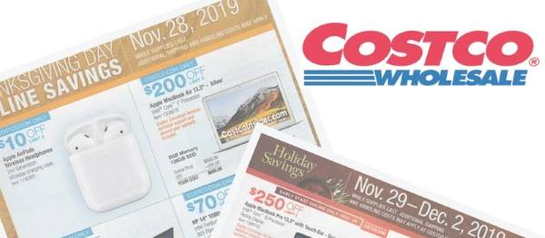 Costco Black Friday Offers and Discounts 2019