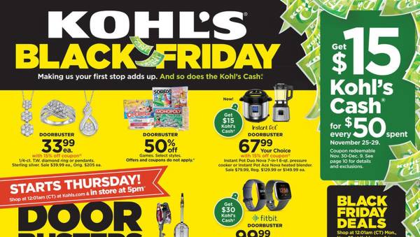 Kohls Black Friday Deals - Amazing Deals from Kohls 2019 Black Friday