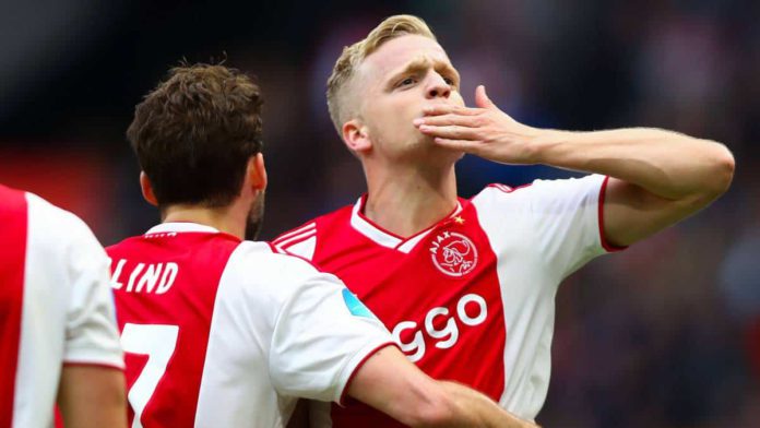 Ajax star Donny van de Beek