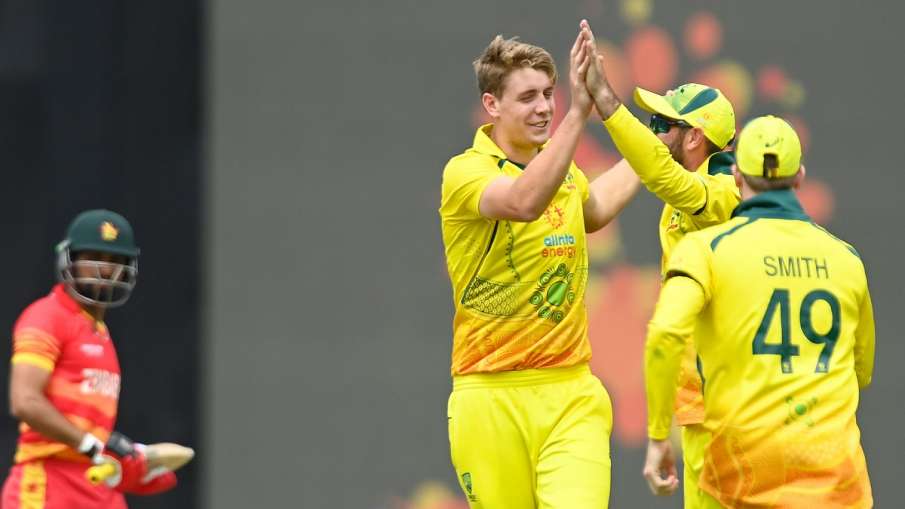 Green's 5/33 Helped Australia Win 1st ODI Against Zimbabwe