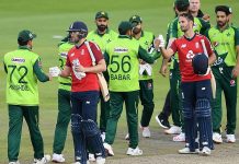 England Beat Pakistan by 6 Wickets to Lead the T20I Series by 1-0