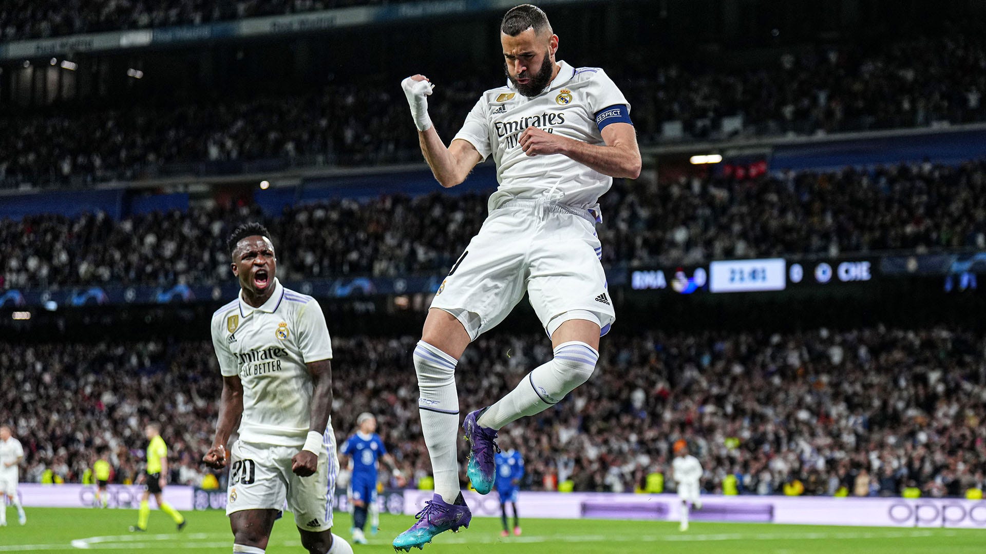 Karim Benzema Strikes Again Dampening Chelseas Champions League Hopes